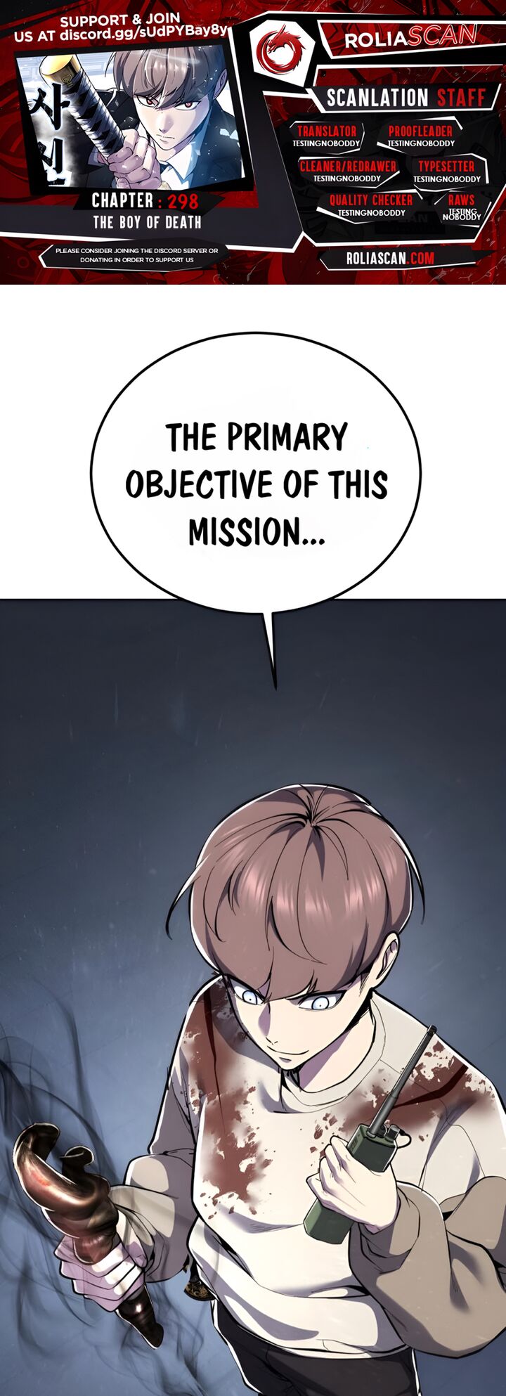 The Boy Of Death Chapter 298 Page 1
