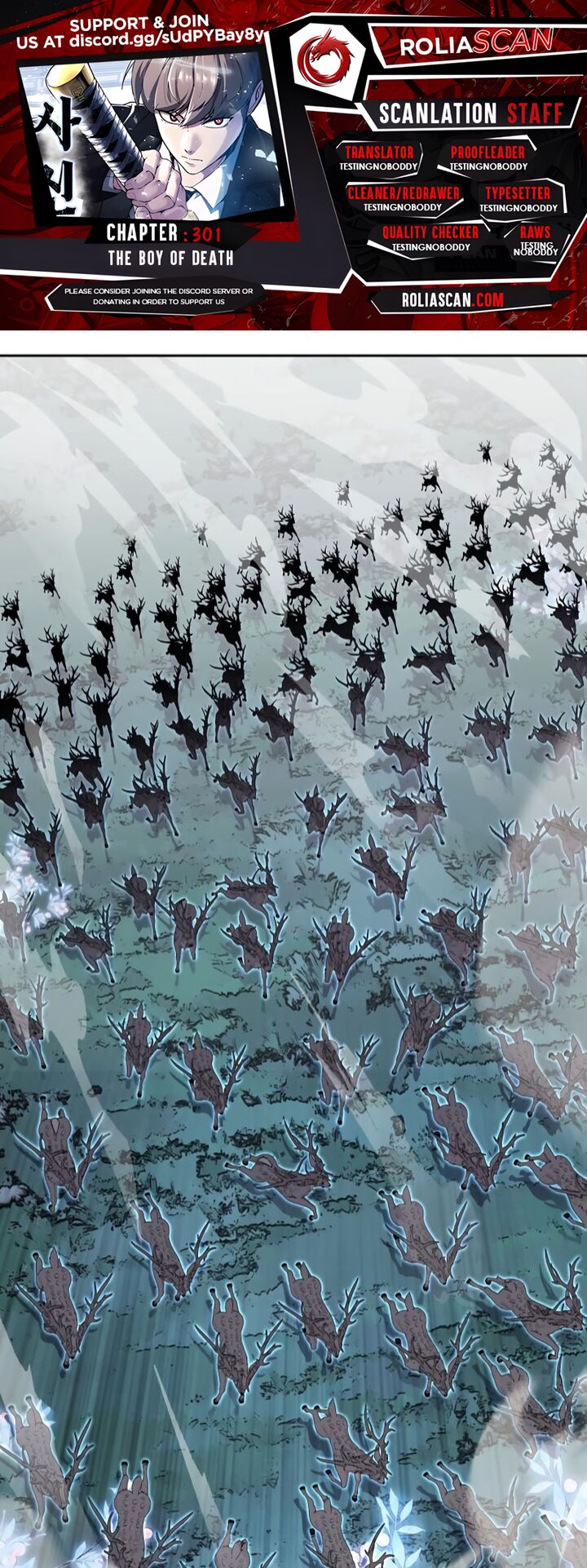 The Boy Of Death Chapter 301 Page 1