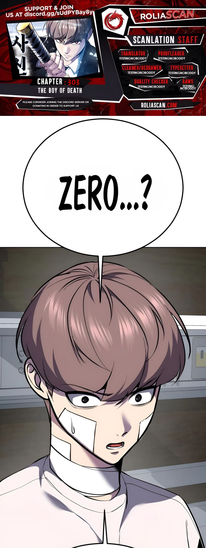 The Boy Of Death Chapter 303 Page 1