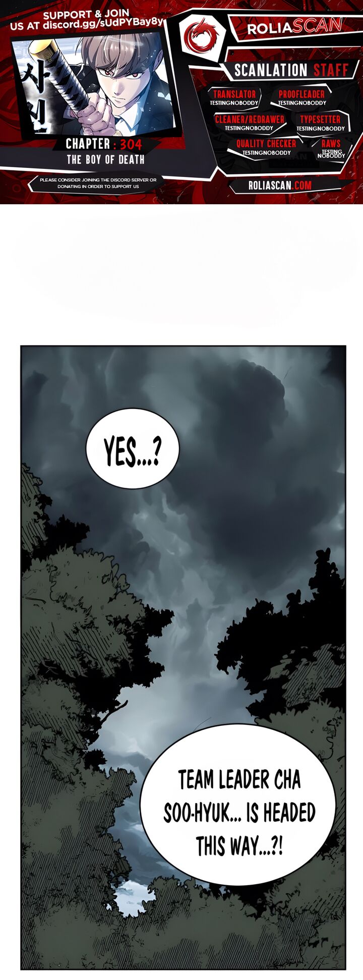 The Boy Of Death Chapter 304 Page 1