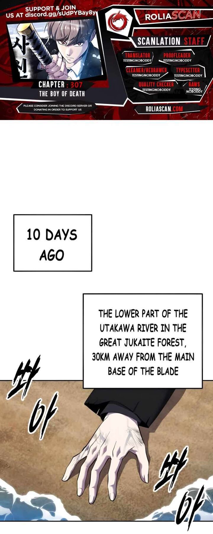 The Boy Of Death Chapter 307 Page 1