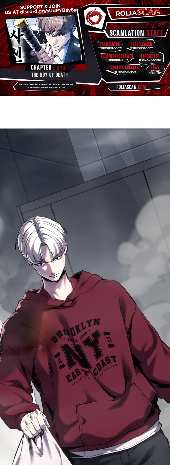 The Boy Of Death Chapter 313 Page 1