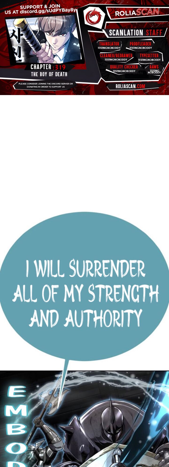 The Boy Of Death Chapter 319 Page 1