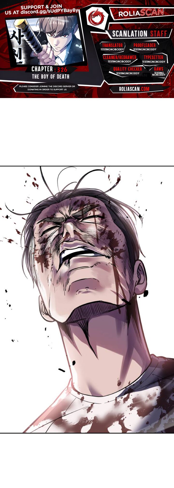 The Boy Of Death Chapter 326 Page 1