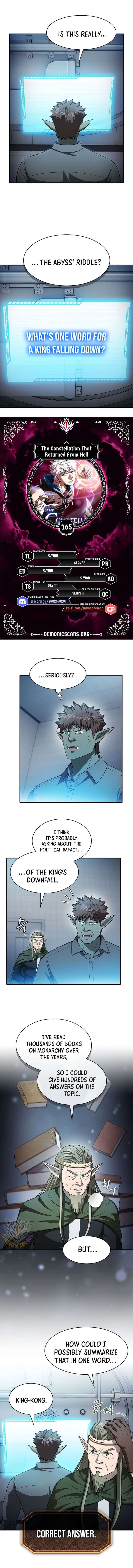 The Constellation That Returned From Hell Chapter 165 Page 1