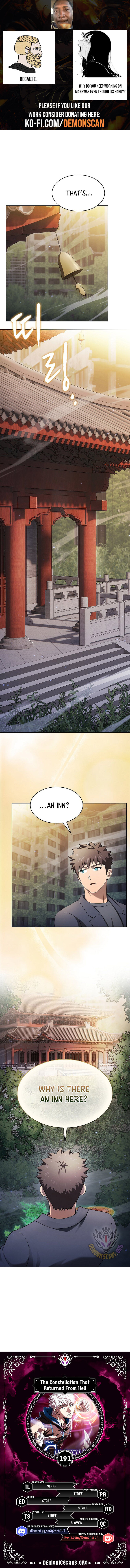 The Constellation That Returned From Hell Chapter 191 Page 1