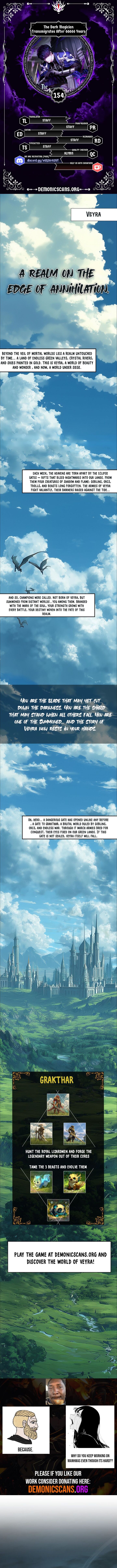 The Dark Magician Transmigrates After 66666 Years Chapter 154 Page 1