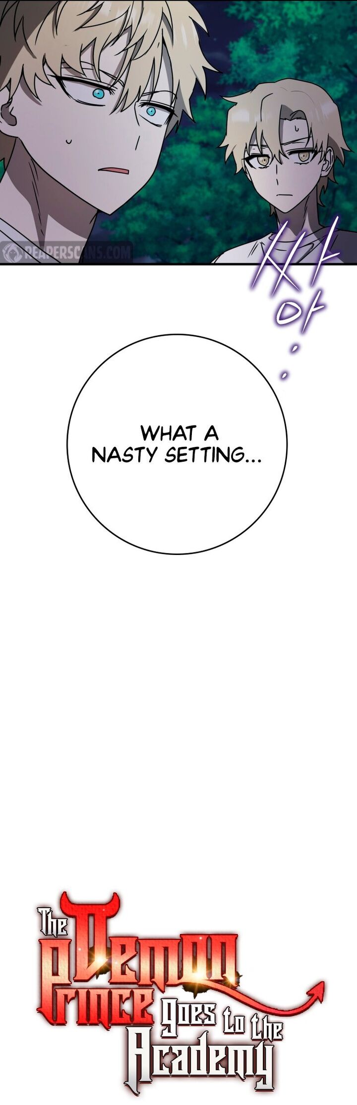 The Demon Prince Goes To The Academy Chapter 58 Page 21