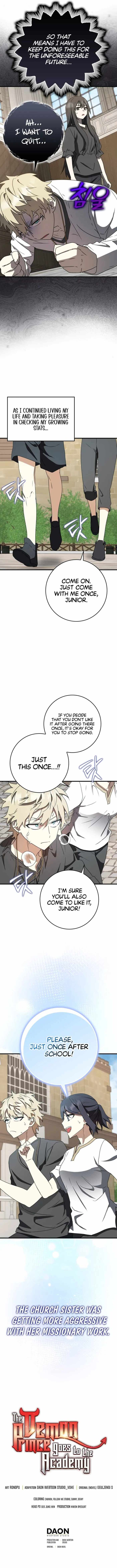 The Demon Prince Goes To The Academy Chapter 61 Page 13
