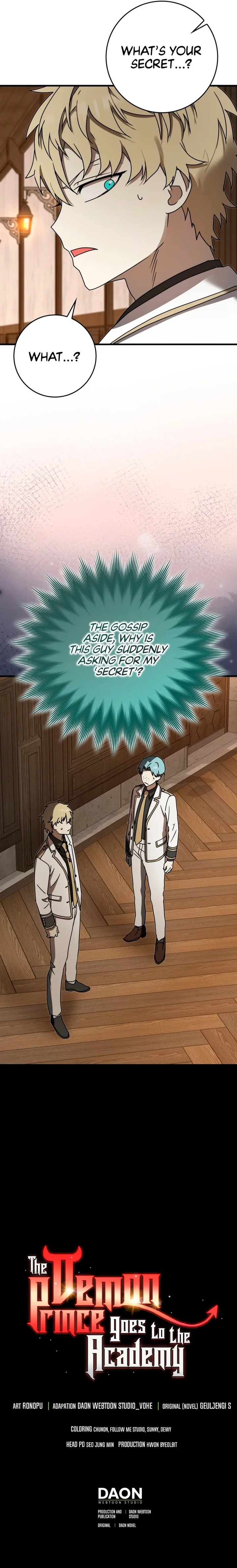 The Demon Prince Goes To The Academy Chapter 68 Page 15