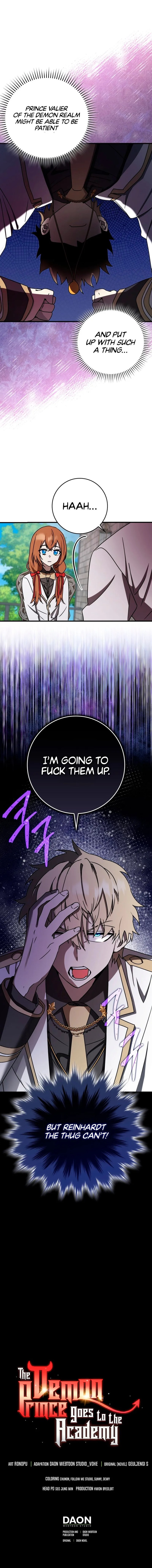 The Demon Prince Goes To The Academy Chapter 70 Page 16