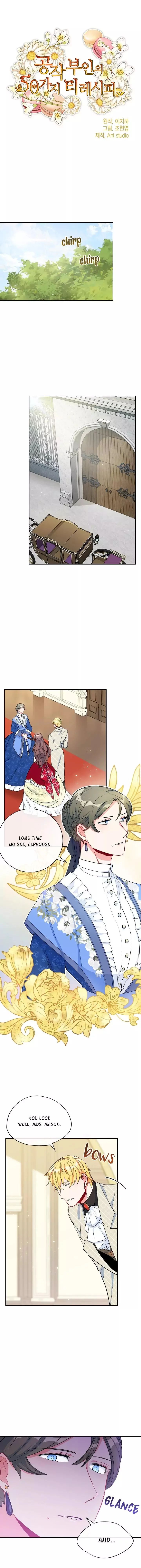 The Duchess 50 Tea Recipes Chapter 29 Page 1