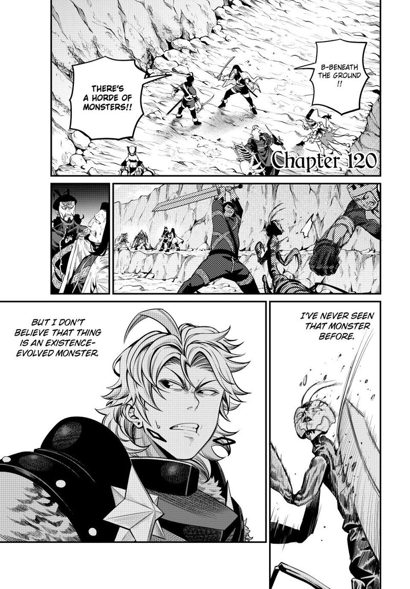 The Exiled Reincarnated Heavy Knight Is Unrivaled In Game Knowledge Chapter 120 Page 1