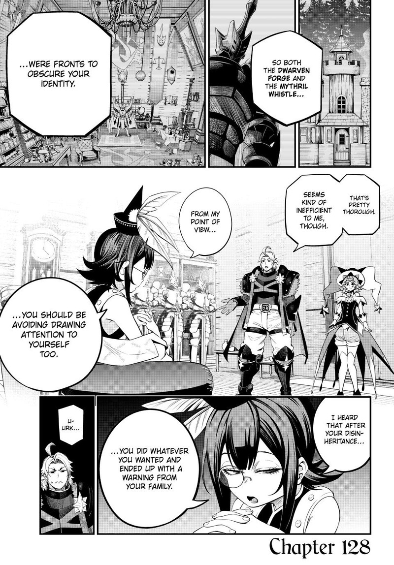 The Exiled Reincarnated Heavy Knight Is Unrivaled In Game Knowledge Chapter 128 Page 1