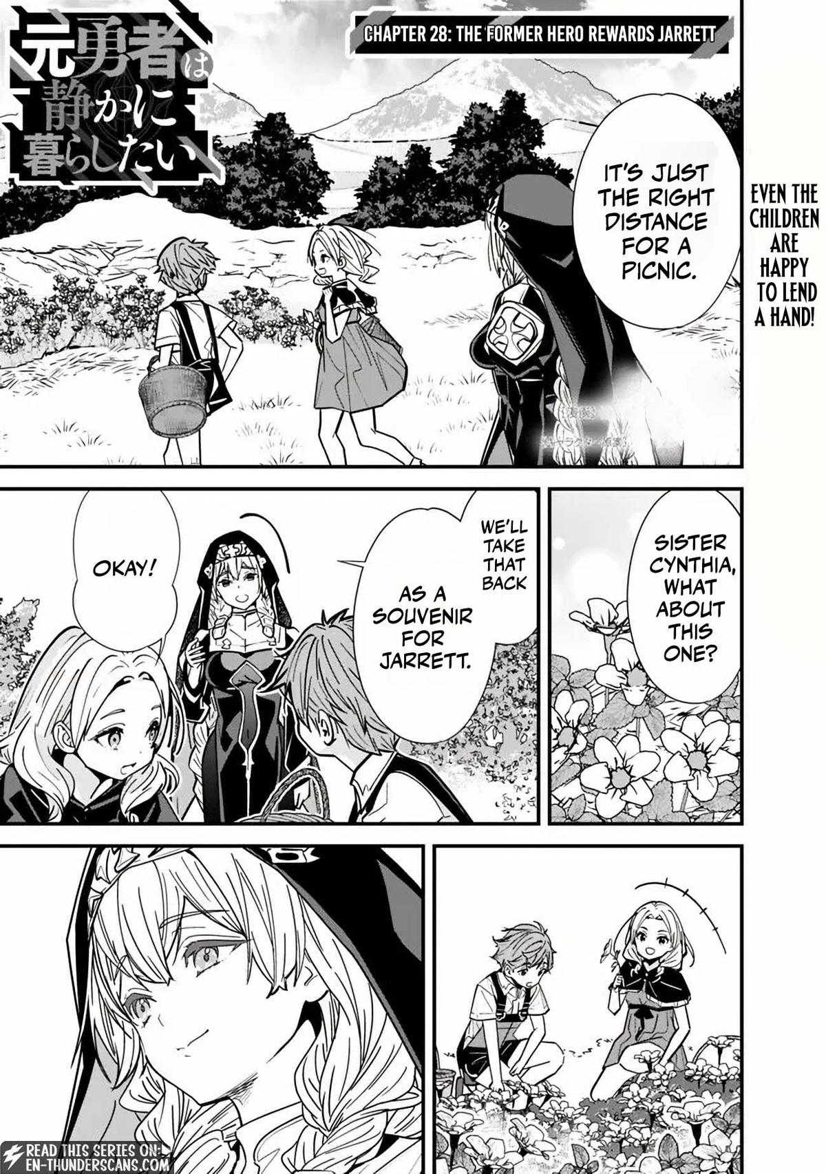 The Former Hero Wants To Live Peacefully Chapter 28 Page 1