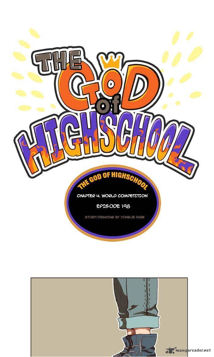 The God Of High School Chapter 198 Page 1