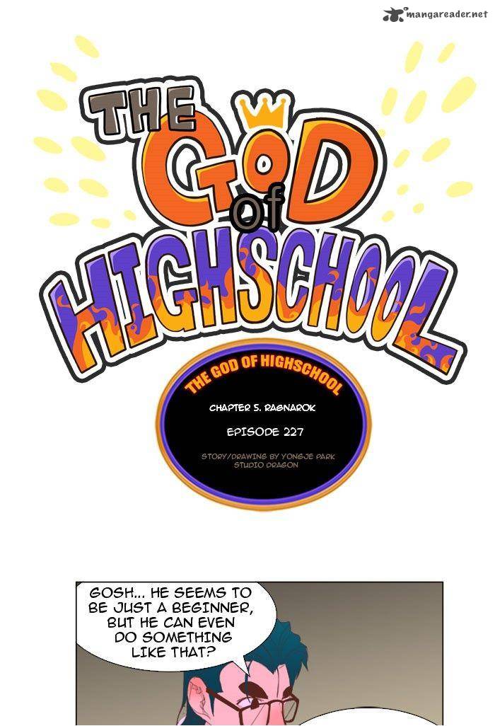 The God Of High School Chapter 227 Page 1