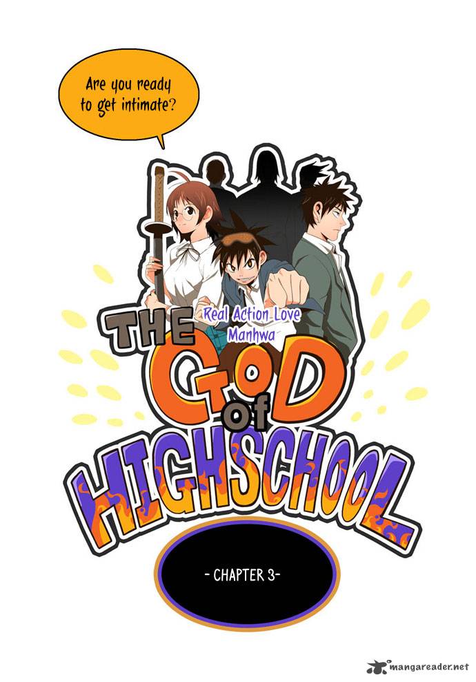 The God Of High School Chapter 3 Page 7