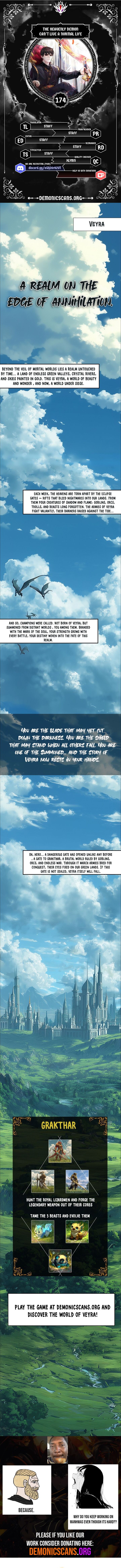 The Heavenly Demon Cant Live A Normal Life Chapter 174 Page 1