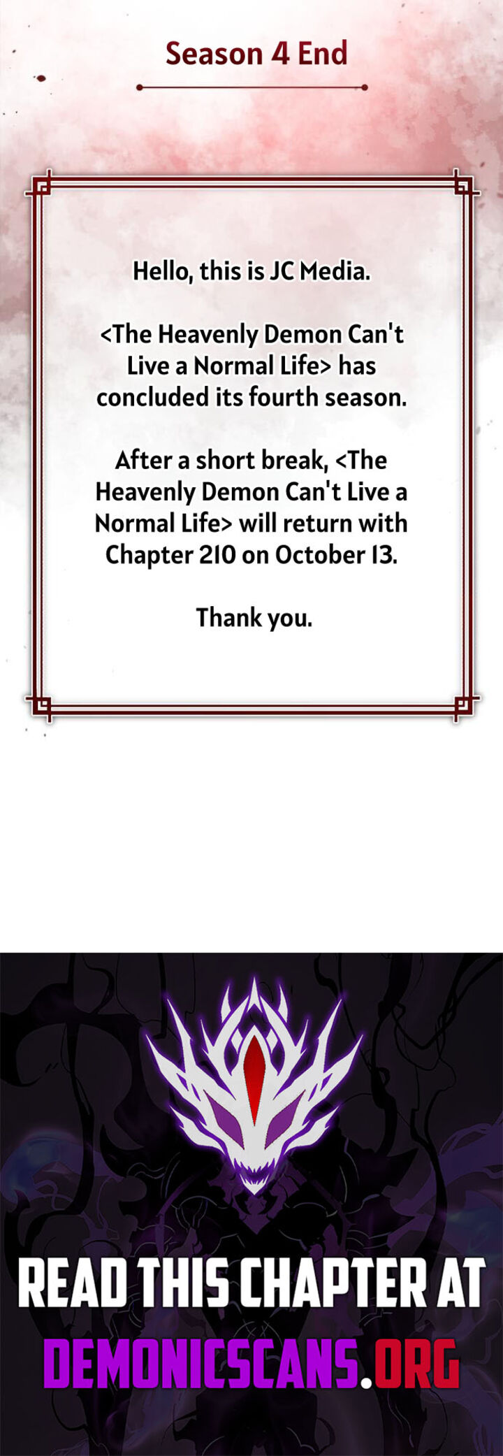 The Heavenly Demon Cant Live A Normal Life Chapter 209 Page 15