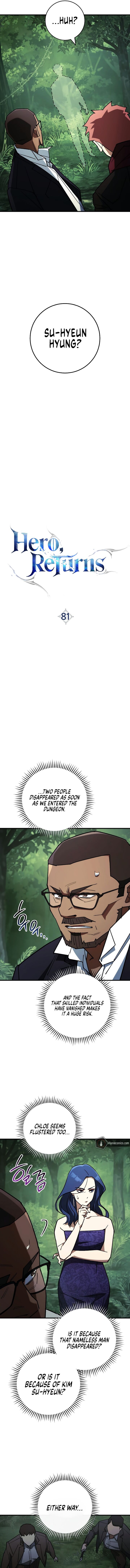 The Hero Returns Chapter 81 Page 13