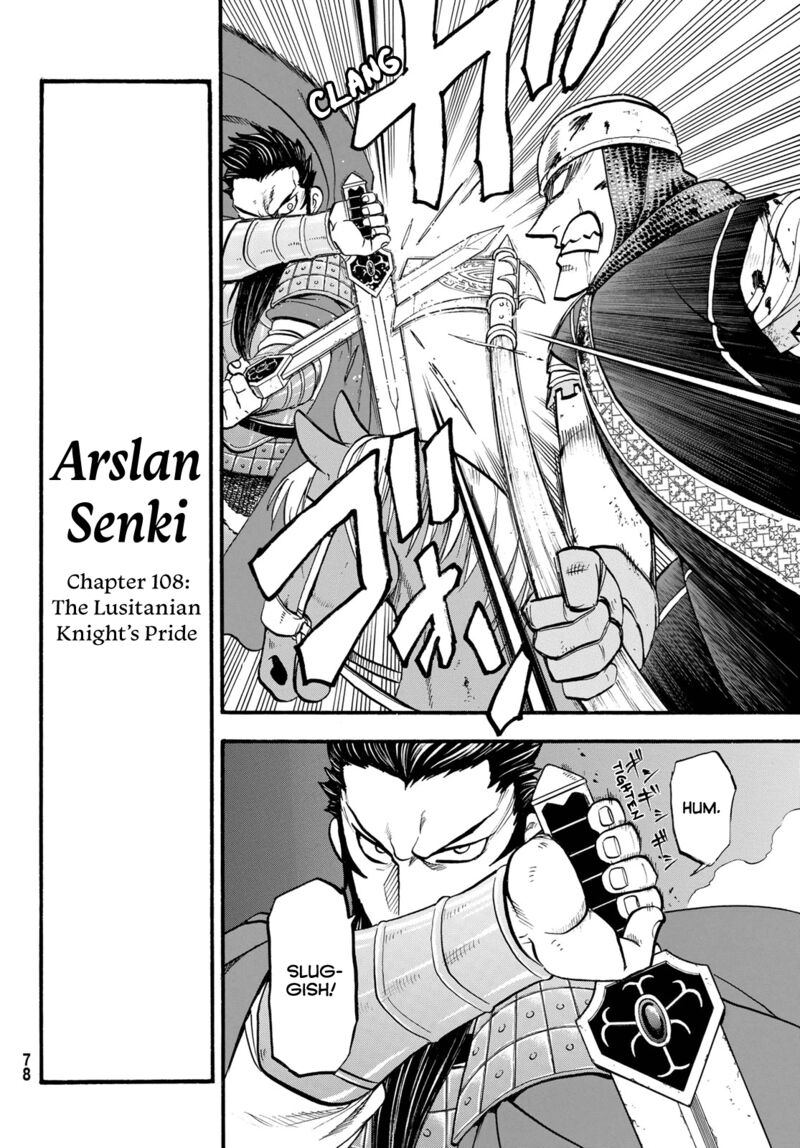 The Heroic Legend Of Arslan Arakawa Hiromu Chapter 108 Page 4