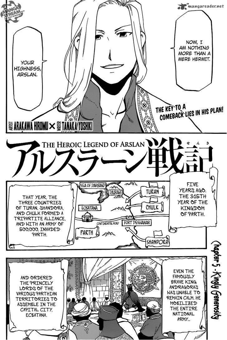 The Heroic Legend Of Arslan Arakawa Hiromu Chapter 5 Page 3
