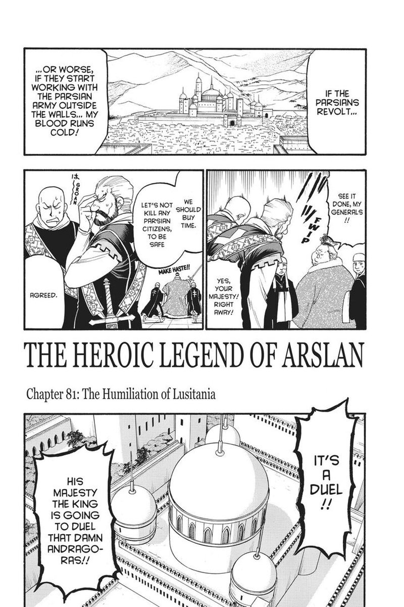The Heroic Legend Of Arslan Arakawa Hiromu Chapter 81 Page 2