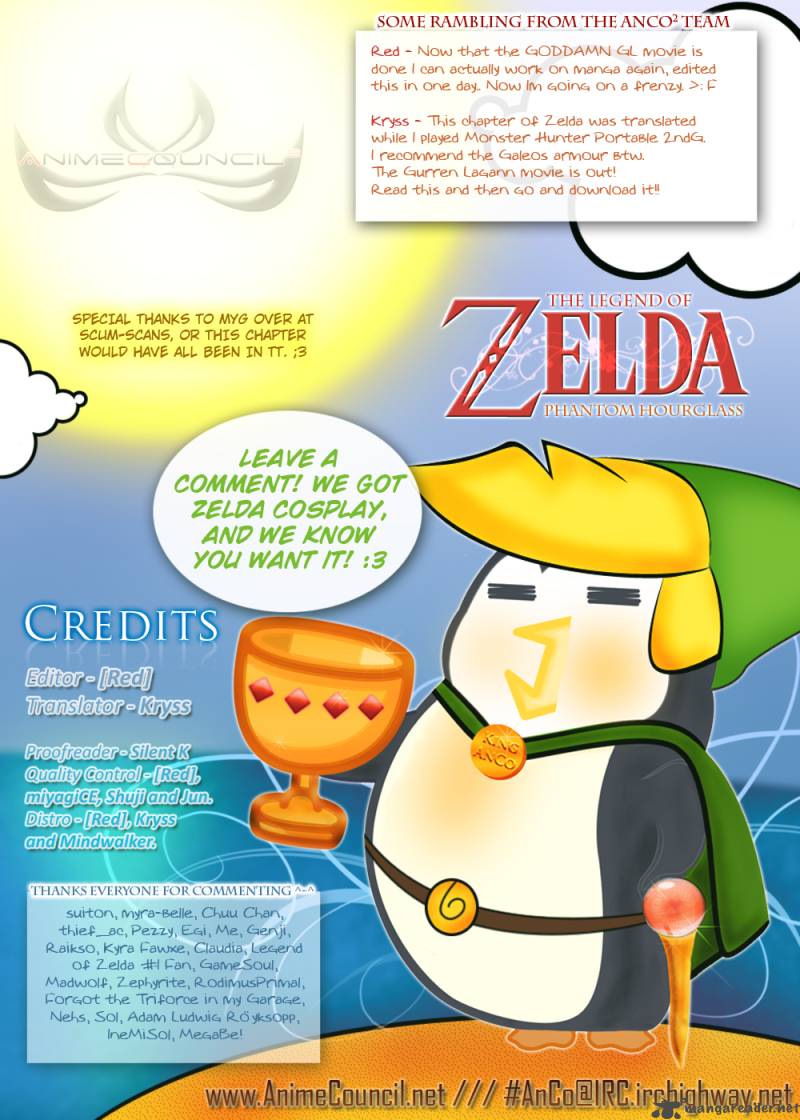 The Legend Of Zelda Phantom Hourglass Chapter 2 Page 17