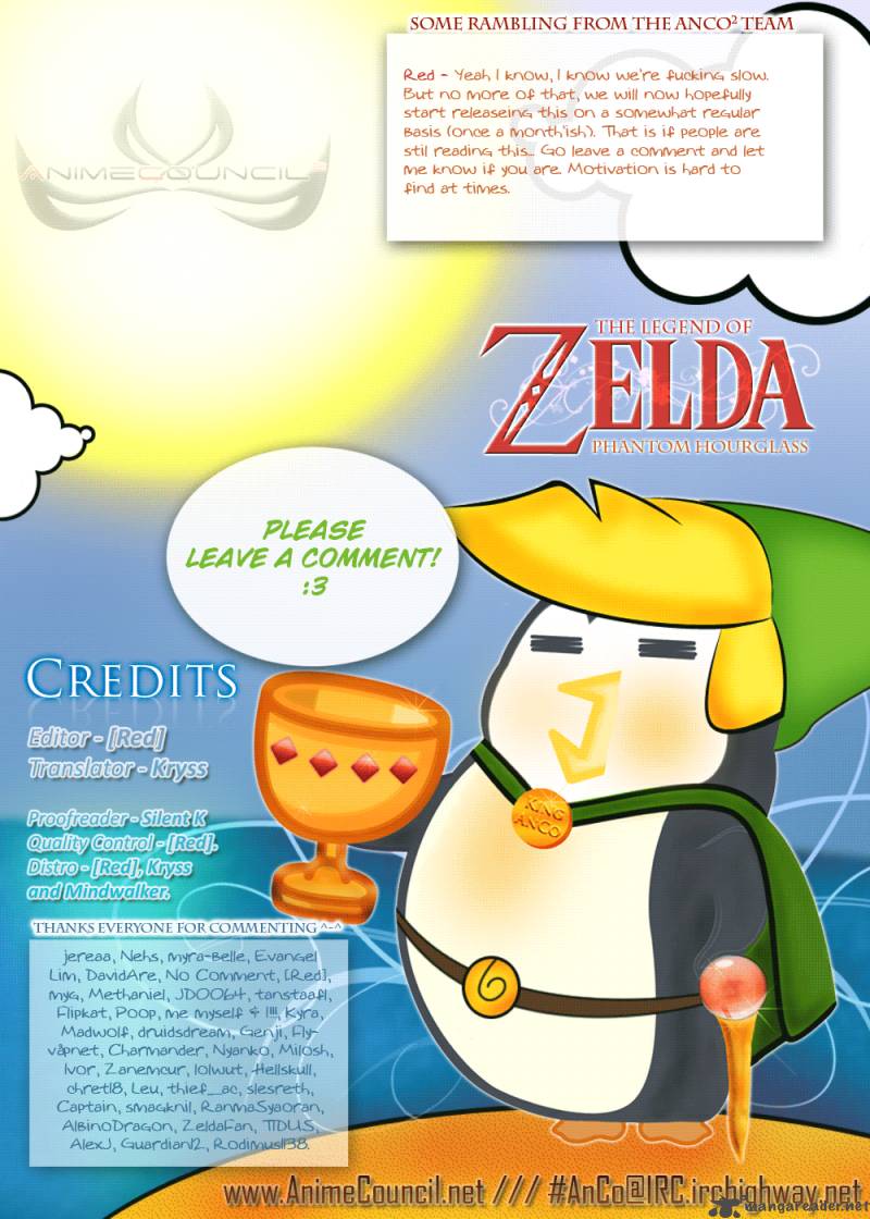 The Legend Of Zelda Phantom Hourglass Chapter 4 Page 17