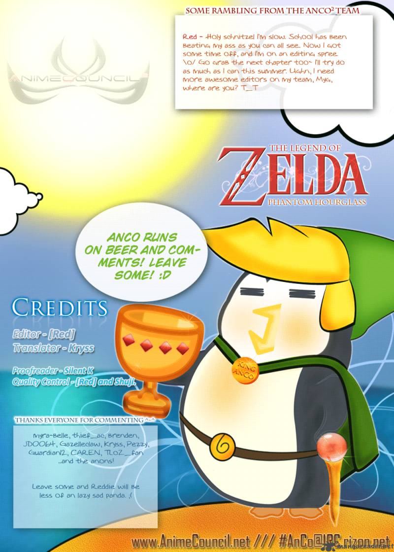 The Legend Of Zelda Phantom Hourglass Chapter 5 Page 16