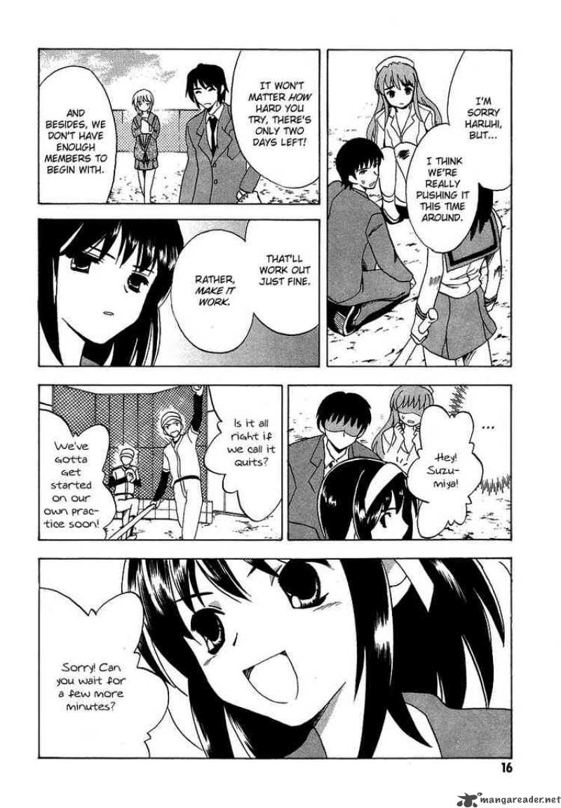 The Melancholy Of Haruhi Suzumiya Chapter 10 Page 15