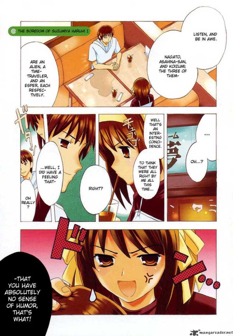 The Melancholy Of Haruhi Suzumiya Chapter 10 Page 2