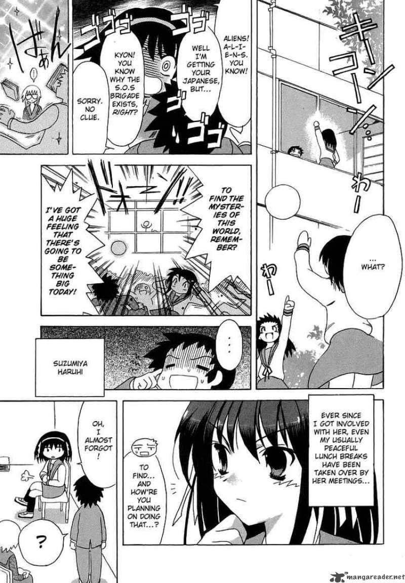 The Melancholy Of Haruhi Suzumiya Chapter 2 Page 3