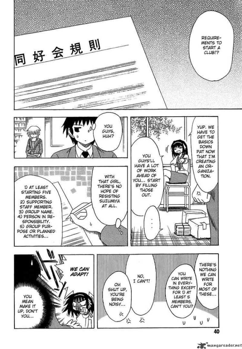 The Melancholy Of Haruhi Suzumiya Chapter 2 Page 4