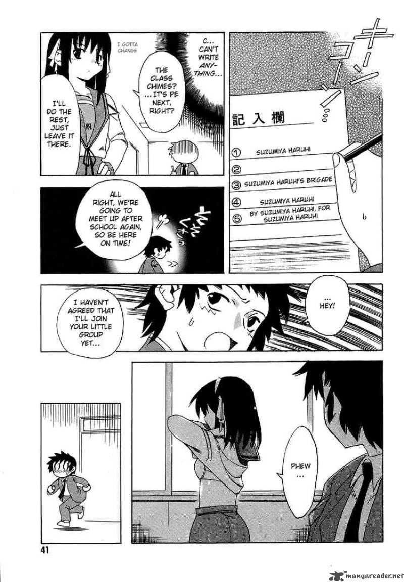 The Melancholy Of Haruhi Suzumiya Chapter 2 Page 5