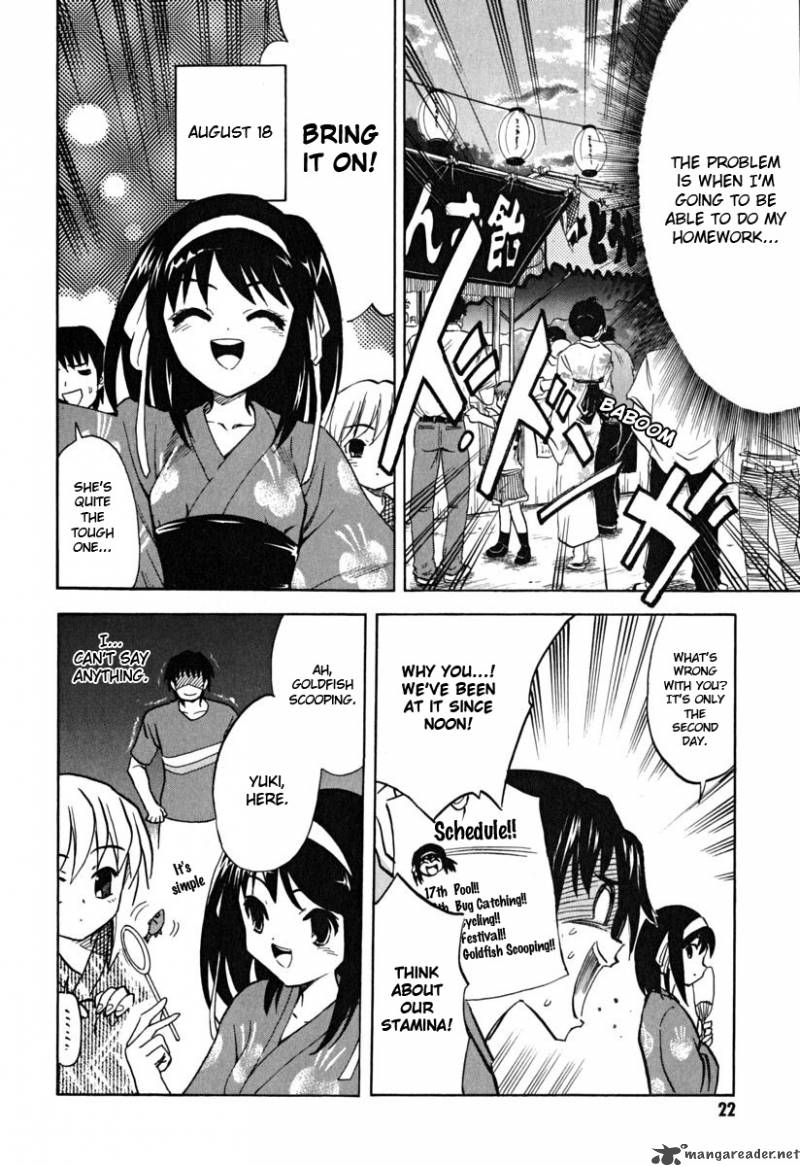 The Melancholy Of Haruhi Suzumiya Chapter 20 Page 24