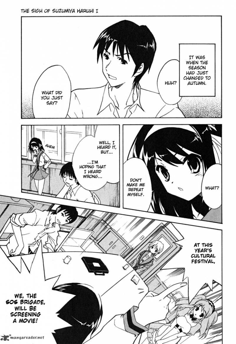 The Melancholy Of Haruhi Suzumiya Chapter 24 Page 1