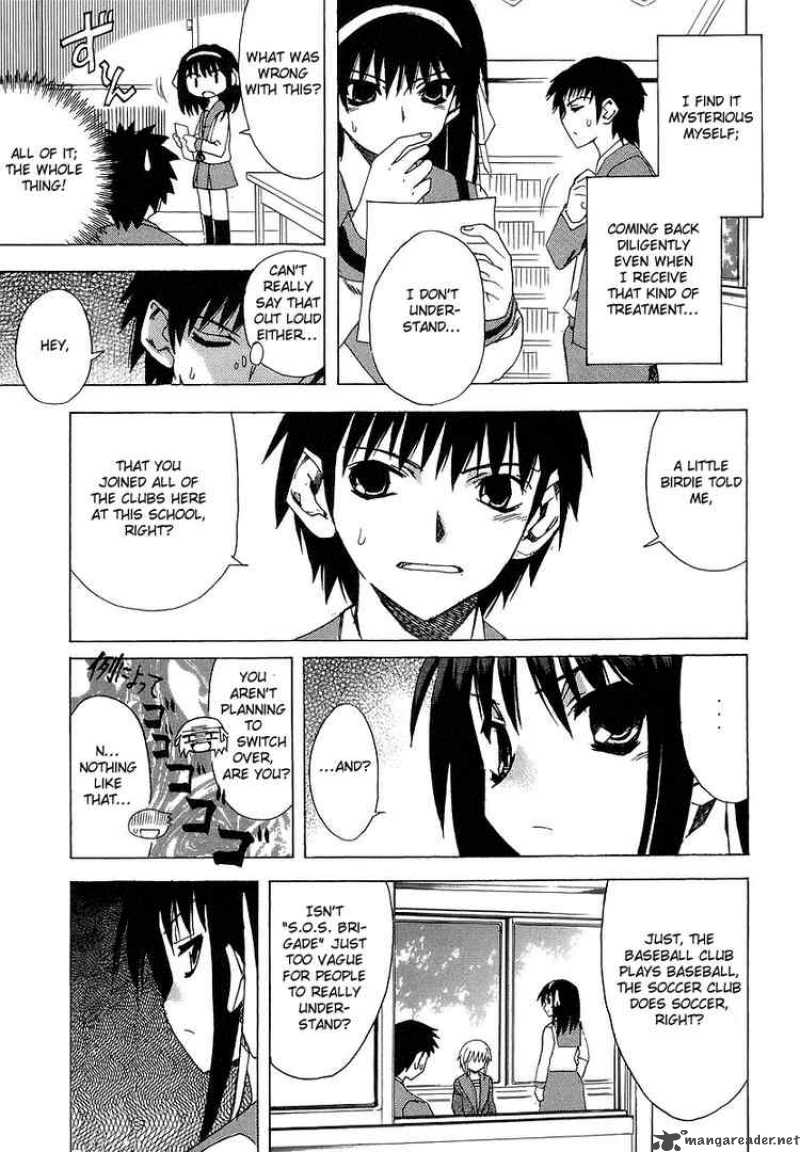 The Melancholy Of Haruhi Suzumiya Chapter 3 Page 5