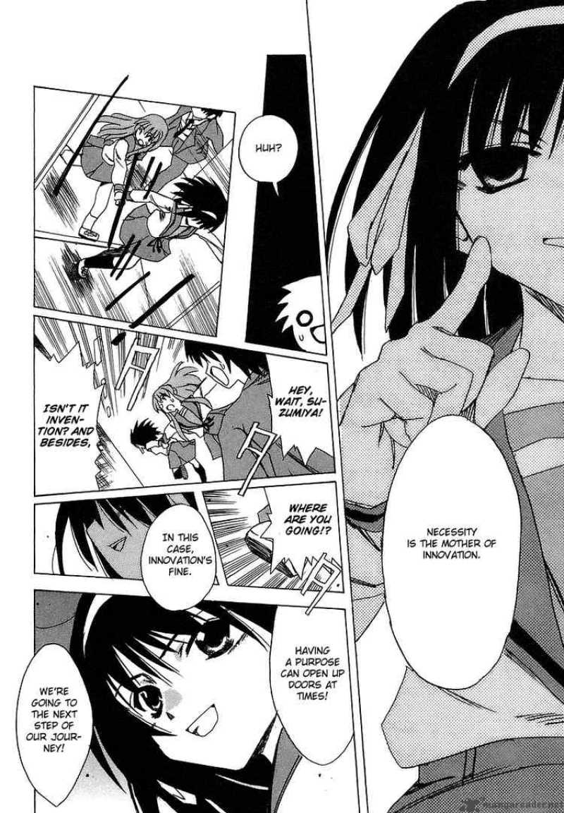 The Melancholy Of Haruhi Suzumiya Chapter 4 Page 9