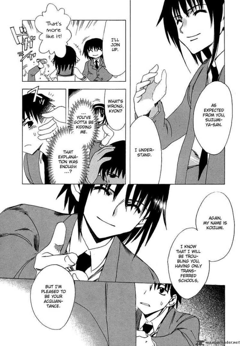 The Melancholy Of Haruhi Suzumiya Chapter 5 Page 9