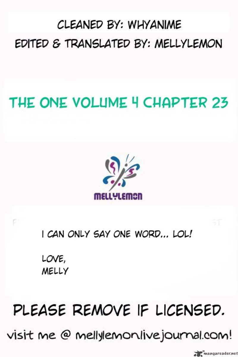 The One Chapter 23 Page 1