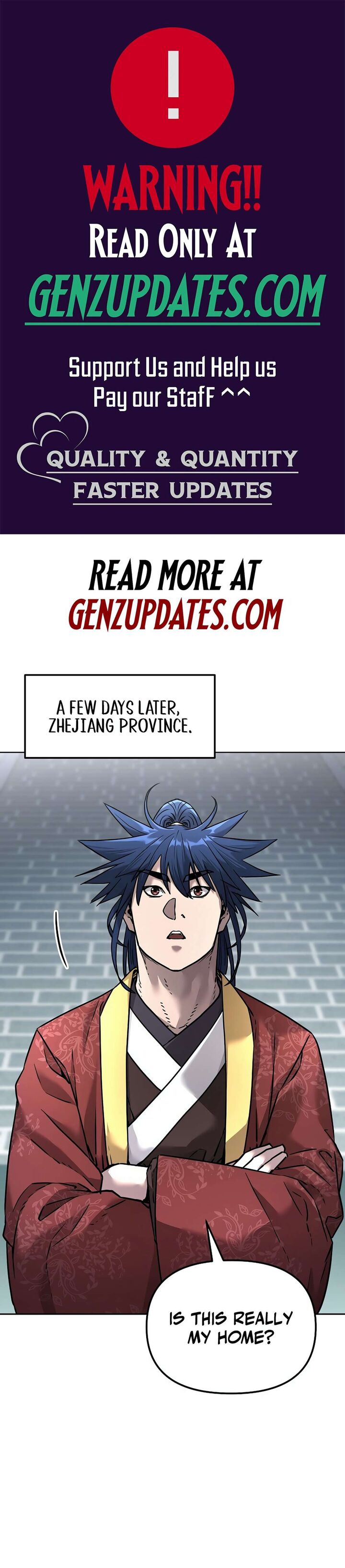 The Previous Life Murim Ranker Chapter 134 Page 1
