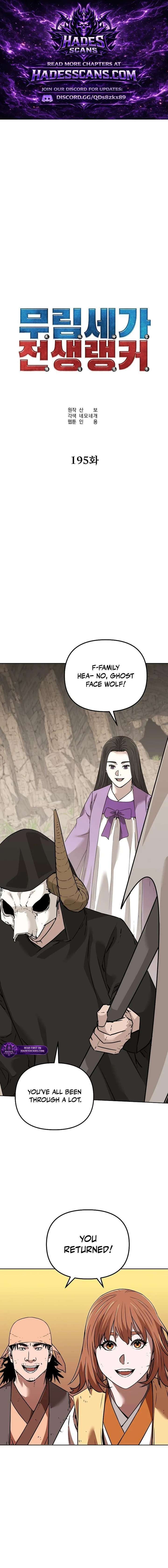 The Previous Life Murim Ranker Chapter 195 Page 1