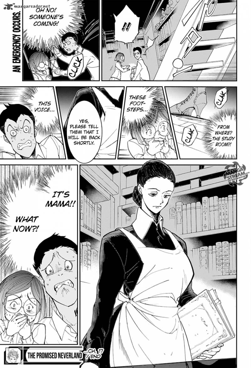 The Promised Neverland Chapter 17 Page 20