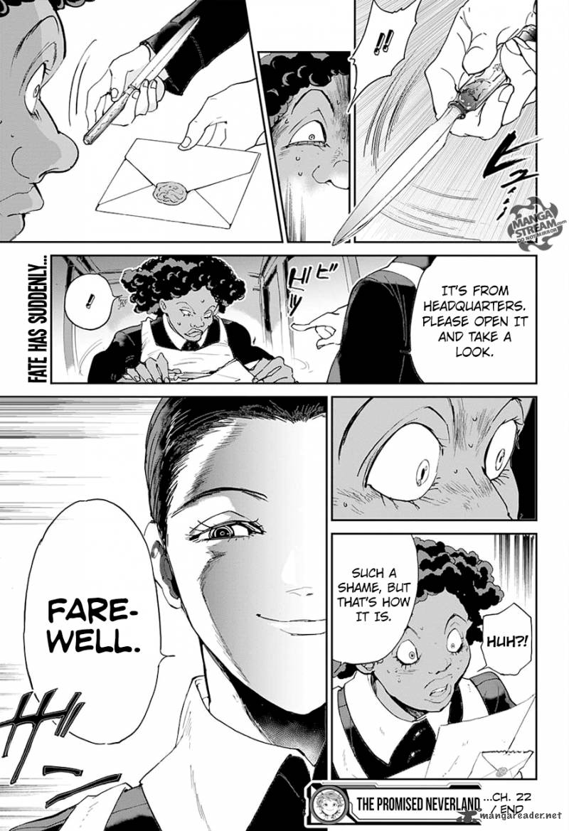 The Promised Neverland Chapter 22 Page 20