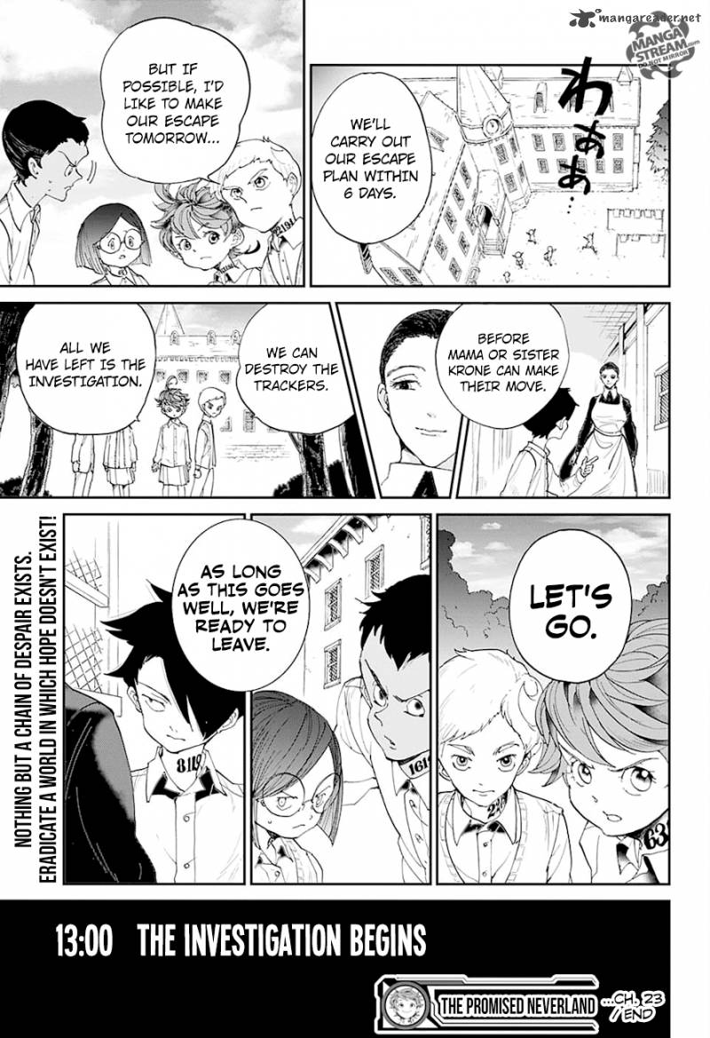 The Promised Neverland Chapter 23 Page 22