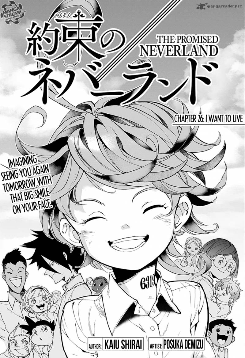 The Promised Neverland Chapter 26 Page 1