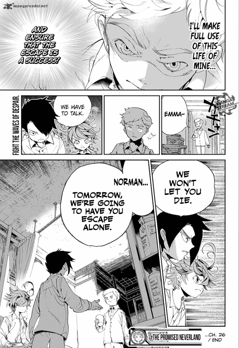 The Promised Neverland Chapter 26 Page 20