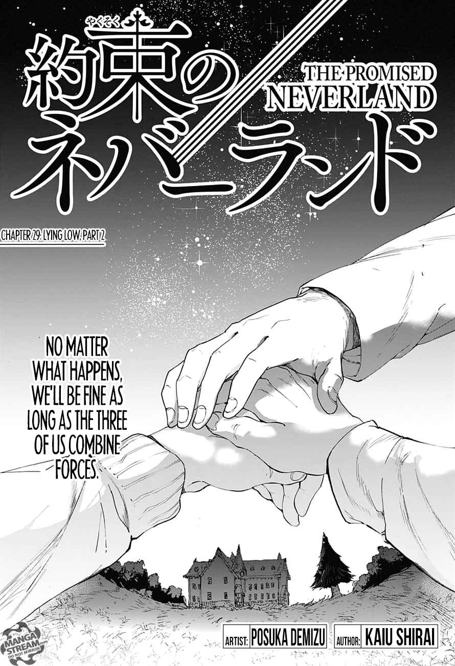 The Promised Neverland Chapter 29 Page 1